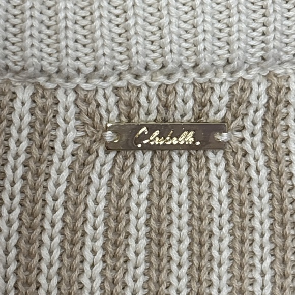 Cleobella Size Large Sydney Sweater In Oatmeal/Ivory Organic Cotton NEW - Picture 14 of 14